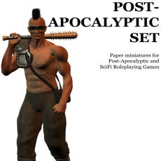 Paper Miniatures - Post-Apocalyptic